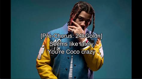 coco 24kgoldn lyrics
